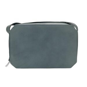 Versace Vintage Leather Blue Leather Shoulder Bag Bag